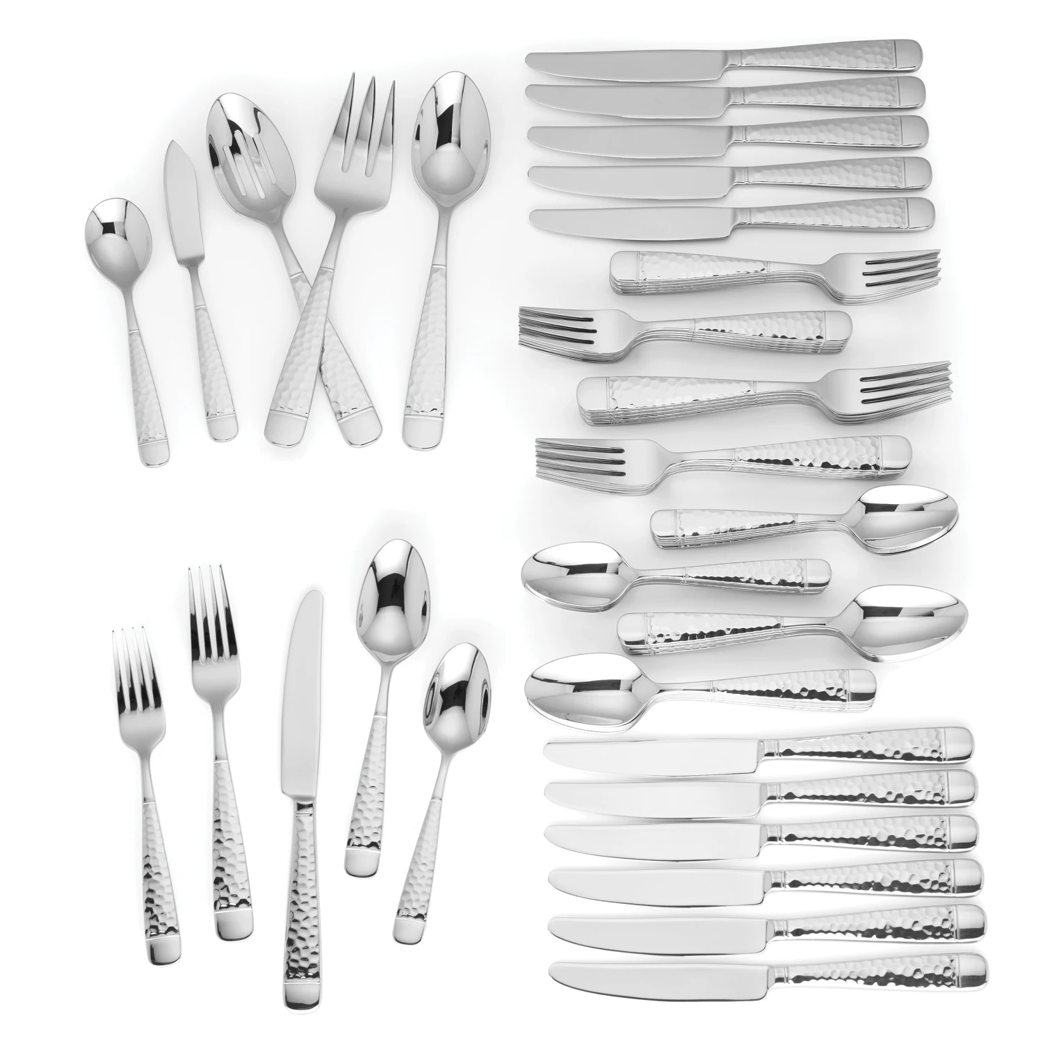 Lenox Eastwood 65-Piece Flatware Set - Elegant Stainless Steel Flatware for Everyday Dining 5 Lenox Eastwood 65-Piece Flatware Set - Elegant Stainless Steel Flatware for Everyday Dining - Image 3