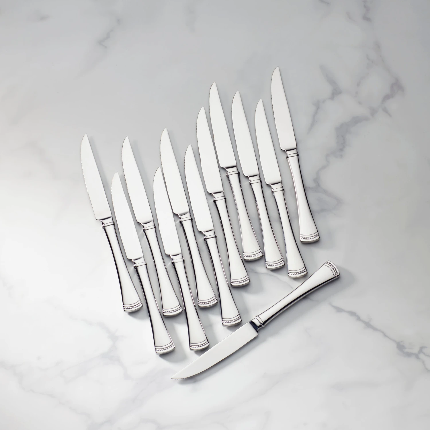 Lenox Portola 12-Piece Steak Knife Set - Premium Flatware for Elegant Dining 3 Lenox Portola 12-Piece Steak Knife Set - Premium Flatware for Elegant Dining