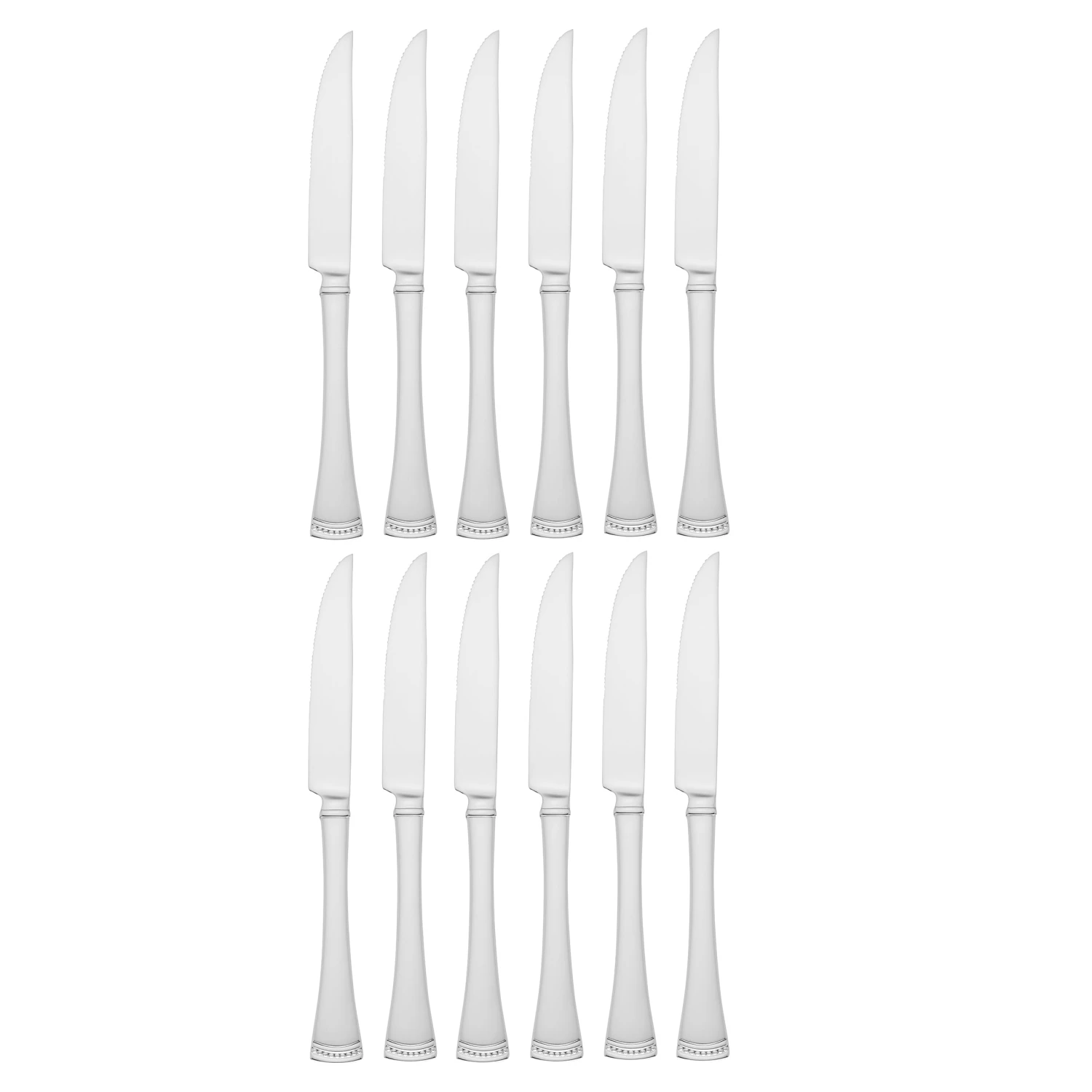 Lenox Portola 12-Piece Steak Knife Set - Premium Flatware for Elegant Dining 4 Lenox Portola 12-Piece Steak Knife Set - Premium Flatware for Elegant Dining - Image 2