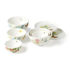 Lenox Butterfly Meadow Luna 8pc Nesting Dinnerware Set - Elegant Dinnerware for Everyday Use 19 Lenox Butterfly Meadow Luna 8pc Nesting Dinnerware Set - Elegant Dinnerware for Everyday Use -lenox Sales Store 892493 w12