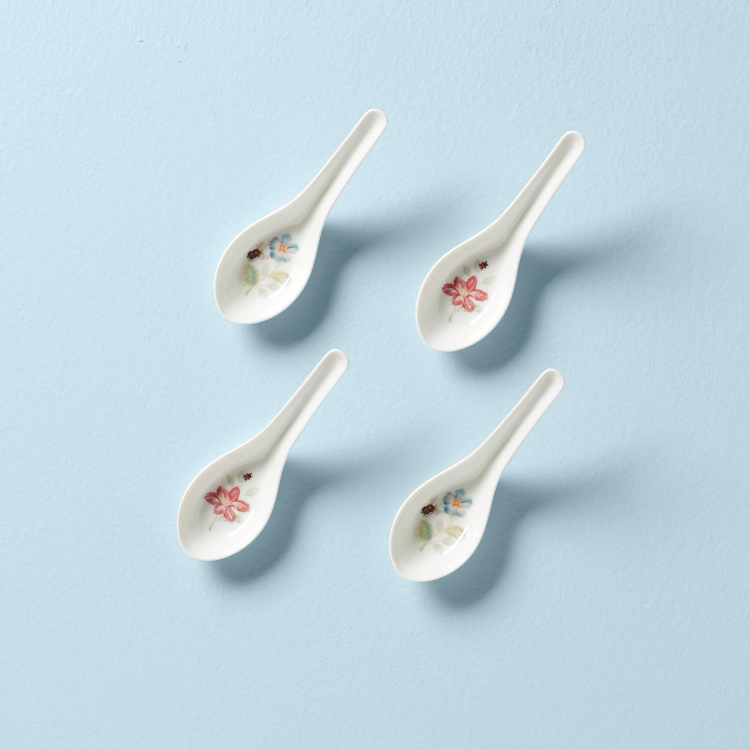 Lenox Butterfly Meadow Soup Spoon Set - Elegant Flatware for Everyday Dining 3 Lenox Butterfly Meadow Soup Spoon Set - Elegant Flatware for Everyday Dining