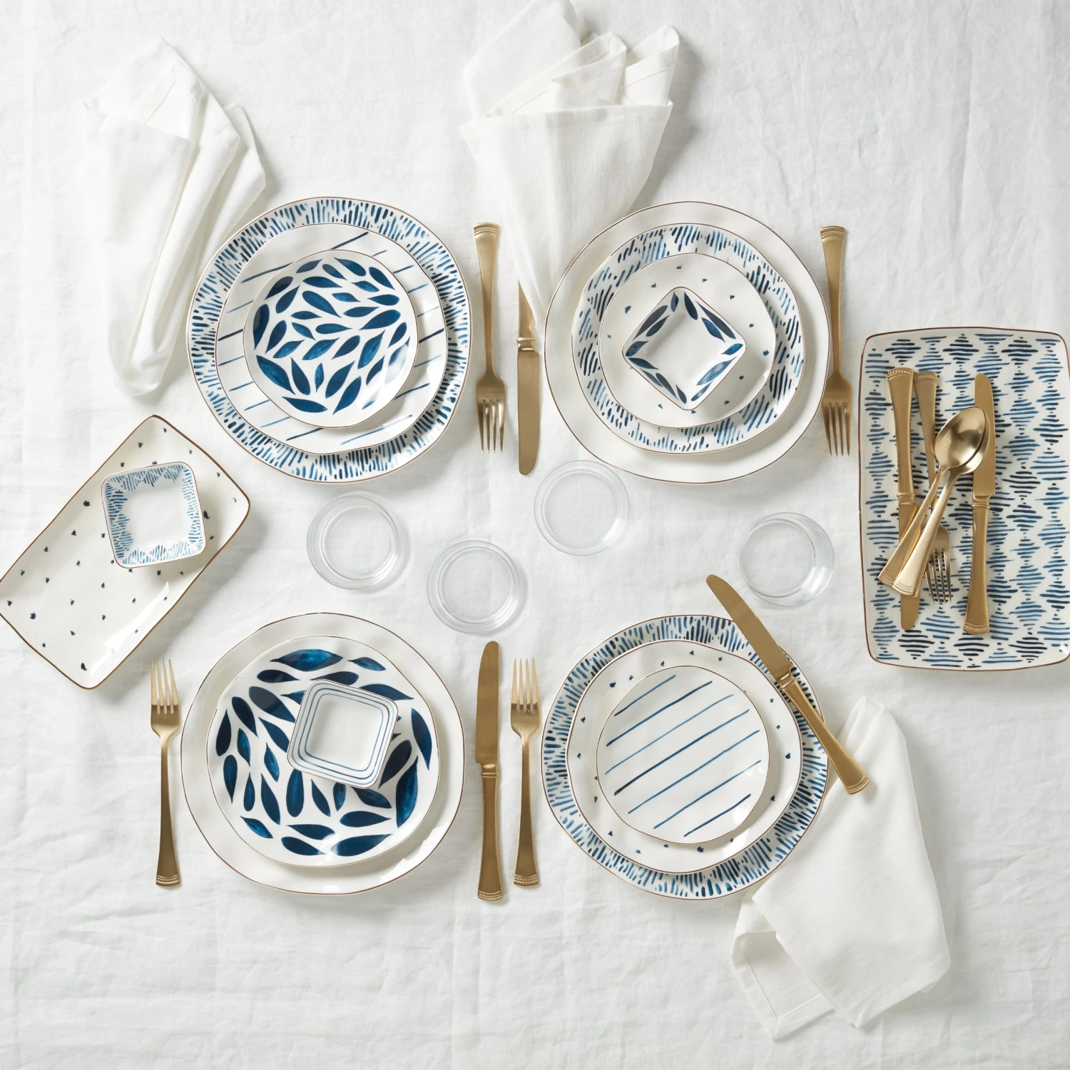 Lenox Portola Gold 20-Piece Flatware Set - Elegant Stainless Steel Cutlery 18 Lenox Portola Gold 20-Piece Flatware Set - Elegant Stainless Steel Cutlery - Image 16