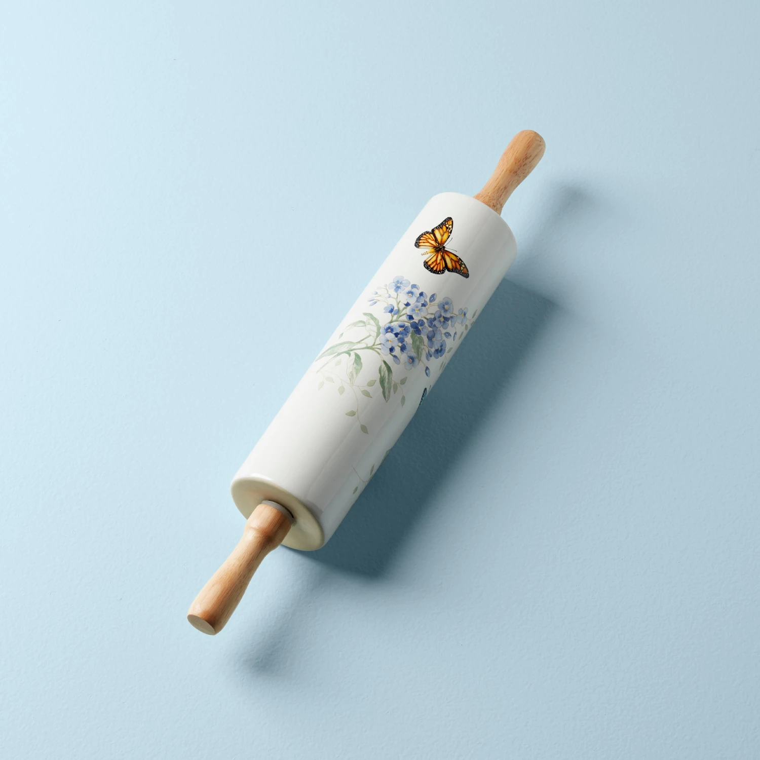 Lenox Butterfly Meadow Rolling Pin - Elegant Kitchen Baking Tool 4 Lenox Butterfly Meadow Rolling Pin - Elegant Kitchen Baking Tool - Image 2