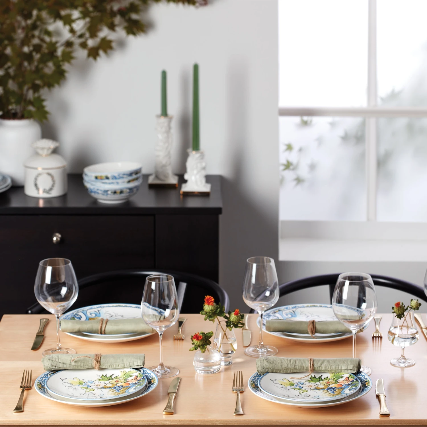 Lenox Autumn Studio 4-Piece Dinner Plate Set - Elegant Dinnerware for Everyday Use 6 Lenox Autumn Studio 4-Piece Dinner Plate Set - Elegant Dinnerware for Everyday Use - Image 4