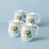 Lenox Autumn Studio 4-Piece Mug Set - Elegant Dinnerware for Coffee & Tea Lovers -lenox Sales Store 893461 w10