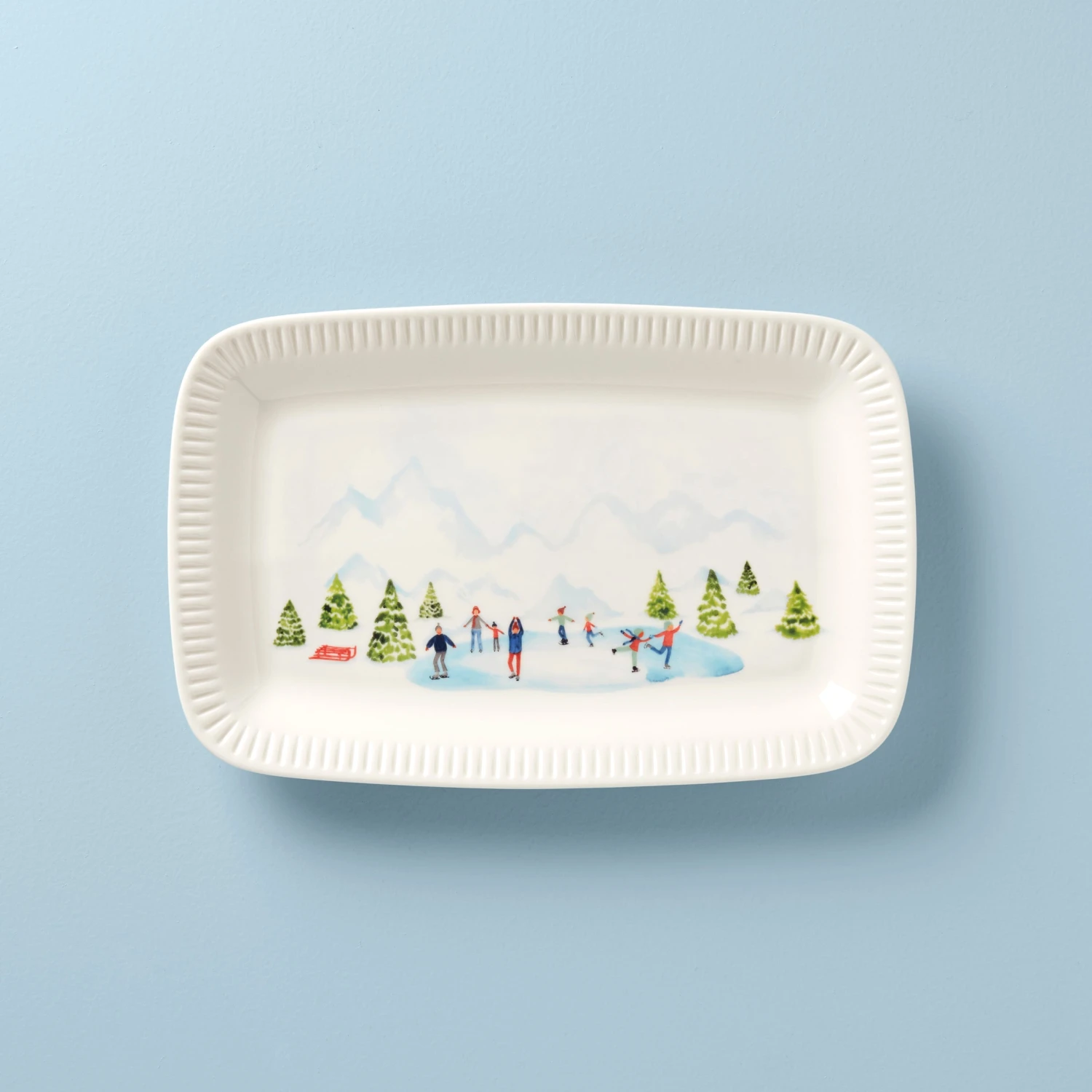 Lenox Profile Snow Day Platter - Elegant Dinnerware for Festive Gatherings 3 Lenox Profile Snow Day Platter - Elegant Dinnerware for Festive Gatherings