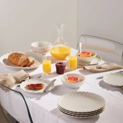 Lenox French Perle Scallop 4-Piece Accent Plate Set - Elegant Dinnerware -lenox Sales Store 893544 w11