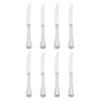 Lenox Barlowe 8-Piece Steak Knife Set - Premium Stainless Steel Flatware