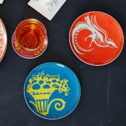 Lenox LX Remix 4-Piece Tidbit Plate Set - Elegant Dinnerware for Stylish Entertaining -lenox Sales Store 893644 w12