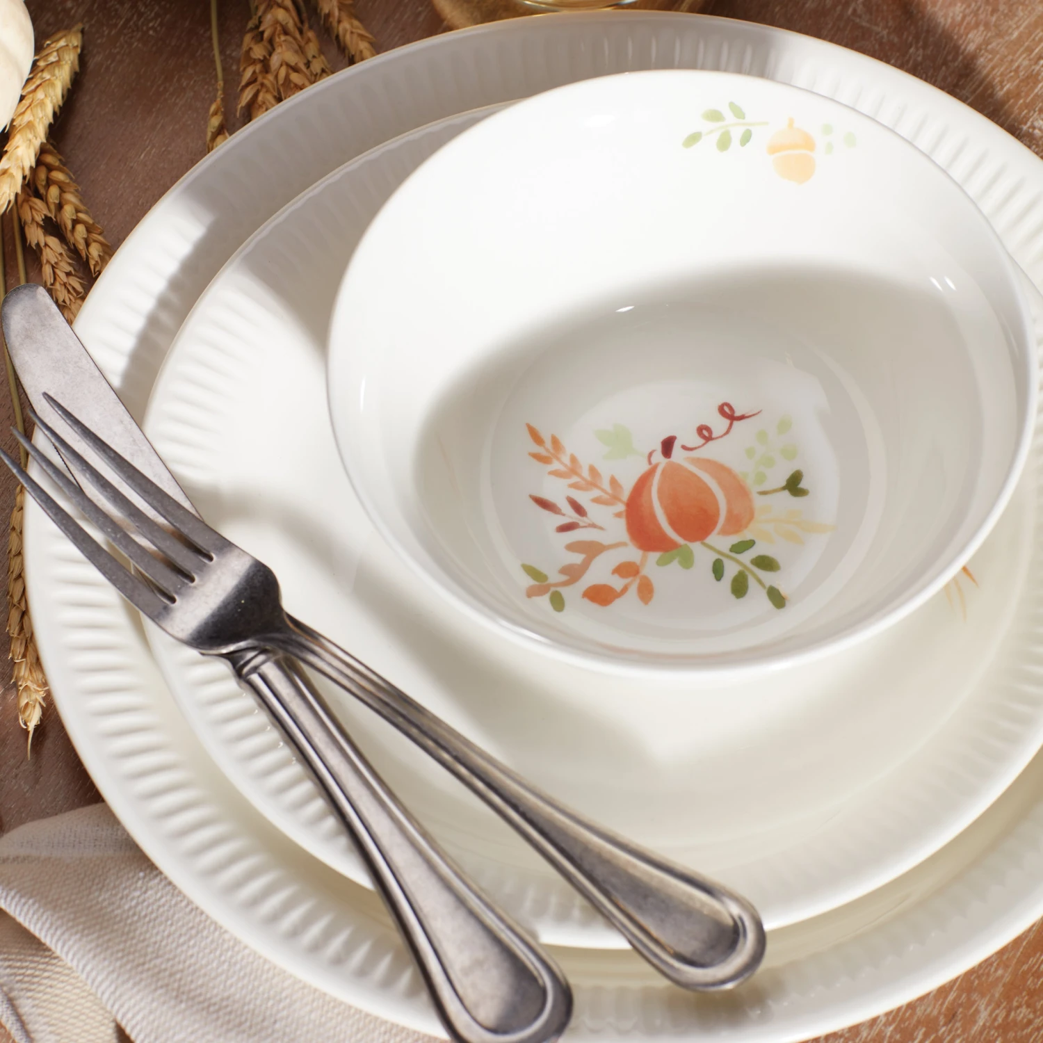 Lenox Profile Harvest Large Serving Bowl - Elegant Dinnerware for Every Occasion 4 Lenox Profile Harvest Large Serving Bowl - Elegant Dinnerware for Every Occasion - Image 2