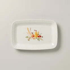 Lenox Profile Harvest Rectangular Platter – Elegant Dinnerware for Any Occasion