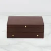 Lenox Mahogany Flatware Chest - Elegant Flatware Storage Solution