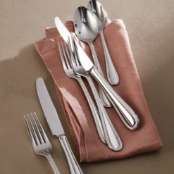 Lenox Ashbridge 80-Piece Flatware Set - Stainless Steel Flatware for Everyday Dining -lenox Sales Store 893846 LNP F22 FEA 1