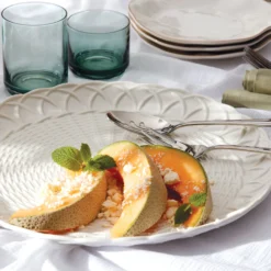 Lenox Wicker Creek Round Platter - Elegant Dinnerware for Any Occasion -lenox Sales Store 893877 w11