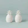 Lenox Wicker Creek Pineapple Salt & Pepper Set - Elegant Dinnerware Accessories