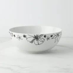 Kate Spade Garden Doodle Serving Bowl – Stylish & Functional Dinnerware