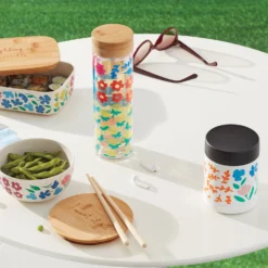 Kate Spade Floral Fields Insulated Container – Stylish & Functional Kitchen Accessory -lenox Sales Store 893968 w12