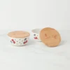 Kate Spade Vintage Cherry Dot Bowl With Lid, S/2 - Elegant Kitchenware for Stylish Homes -lenox Sales Store 893978 w10