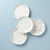 Lenox Oyster Bay Assorted Accent Plates, Set of 4 | Elegant Dinnerware