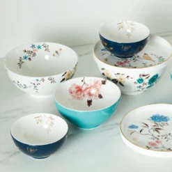 Lenox Sprig & Vine Luna Nesting Dinnerware Set | Elegant Dinnerware Collection -lenox Sales Store 894108 w14