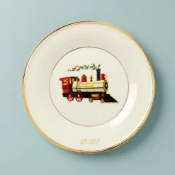 Lenox 2022 Train Accent Plate - Elegant Dinnerware for Special Occasions