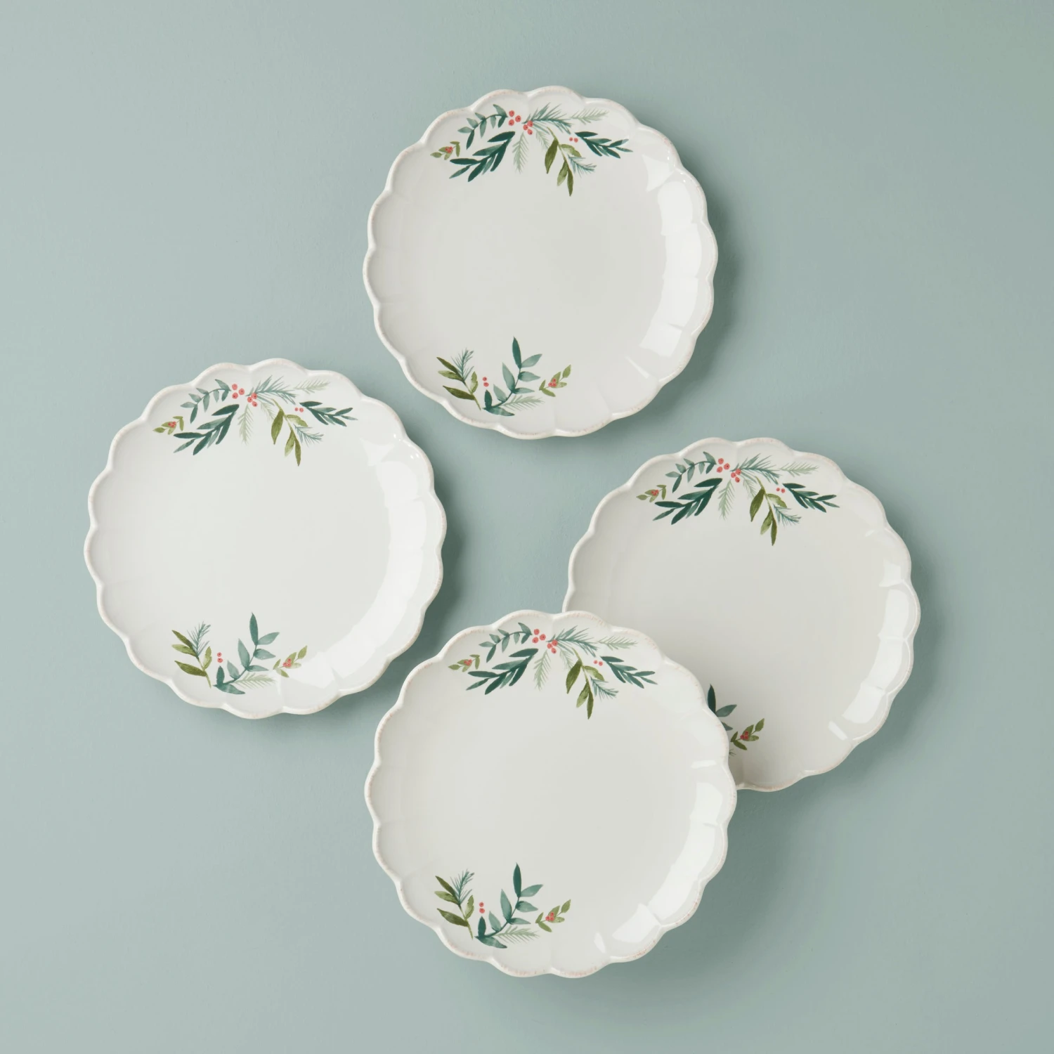 Lenox French Perle Berry Accent Plates, Set of 4 - Elegant Dinnerware for Stylish Dining 3 Lenox French Perle Berry Accent Plates, Set of 4 - Elegant Dinnerware for Stylish Dining