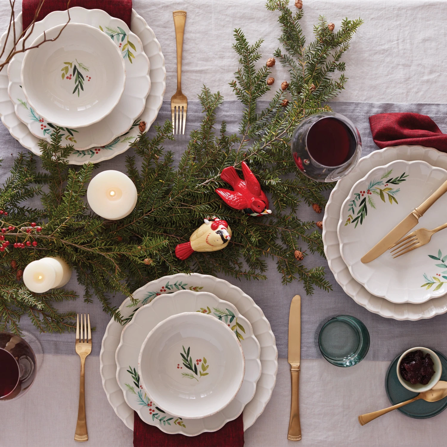 Lenox French Perle Berry All-Purpose Bowls, Set of 4 - Elegant Dinnerware for Everyday Dining 4 Lenox French Perle Berry All-Purpose Bowls, Set of 4 - Elegant Dinnerware for Everyday Dining - Image 2