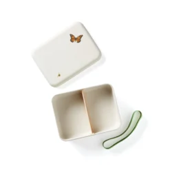 Lenox Butterfly Meadow Bamboo Bento Box - Eco-Friendly Lunch Container -lenox Sales Store 894269 w12