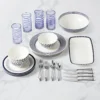 Kate Spade Charlotte Street 38-Piece Dinnerware Set | Elegant Tableware Collection -lenox Sales Store 894271 w10