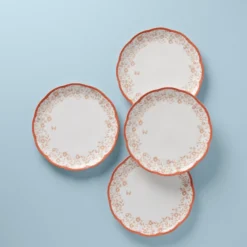 Lenox Butterfly Meadow Cottage 4-Piece Dinner Plates Set - Elegant Dinnerware for Everyday Use -lenox Sales Store 894278 W10 246029e0 256d 4258 9c57 97e80f9c5c0e