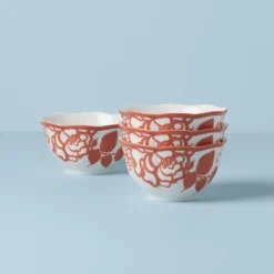 Lenox Butterfly Meadow Cottage 4-Piece Rice Bowls Set | Elegant Dinnerware -lenox Sales Store 894282 W10 eec76423 dc52 4a55 97db 8c1bd24798dd