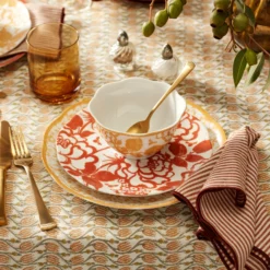 Lenox Butterfly Meadow Cottage 4-Piece Dinner Plates Set - Elegant Dinnerware for Everyday Use -lenox Sales Store 894335 894334 894251 LNP S23 FEA 6