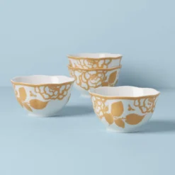 Lenox Butterfly Meadow Cottage 4-Piece Rice Bowls Set | Elegant Dinnerware -lenox Sales Store 894337 w10 f26cc8f8 0a09 4fea bfe5 75aef85da986