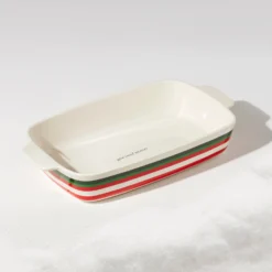 Kate Spade Merry & Bright Rectangular Baker - Stylish Kitchen Bakeware -lenox Sales Store 894417 LHOL KS 22 FEA 1