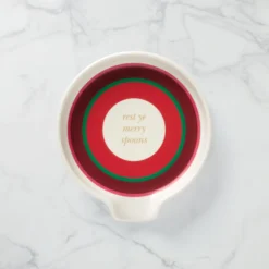 Kate Spade Merry & Bright Spoon Rest - Elegant Dinnerware Accessory
