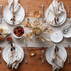 Lenox Oyster Bay 12-Piece Dinnerware Set - Elegant Porcelain Dinner Plates, Salad Plates, and Bowls -lenox Sales Store 894529 894223 890139 LNP S23 FEA 7