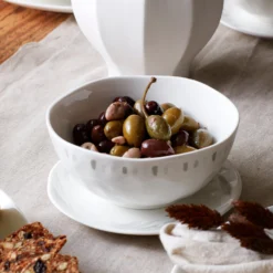 Lenox Oyster Bay 12-Piece Dinnerware Set - Elegant Porcelain Dinner Plates, Salad Plates, and Bowls -lenox Sales Store 894529 894223 890139 LNP S23 FEA 8