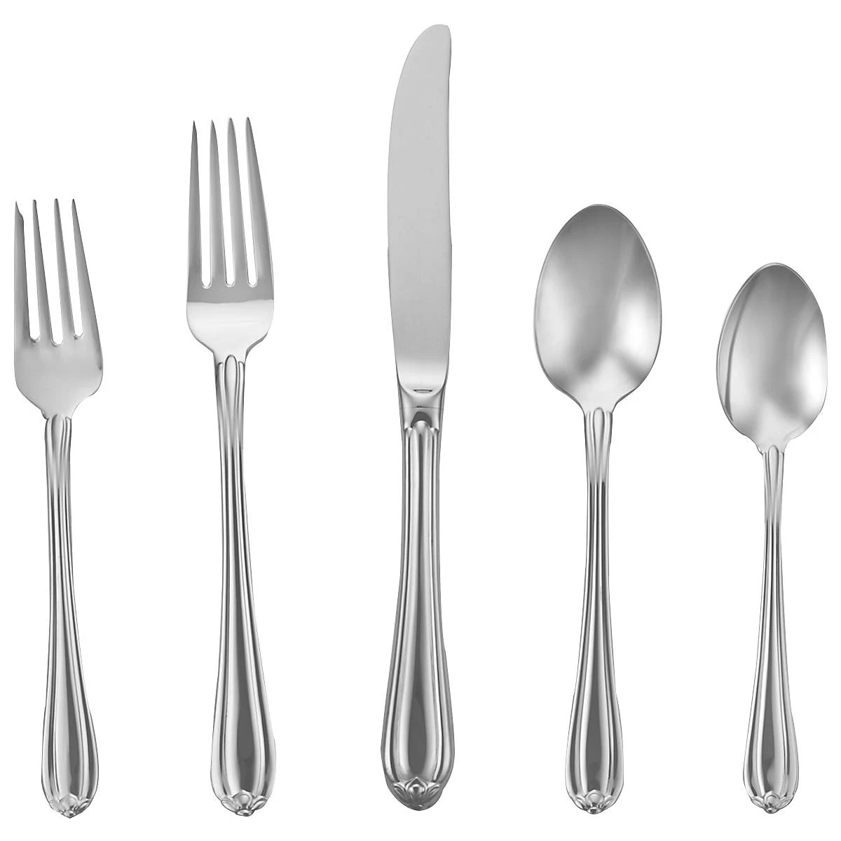Gorham Melon Bud™ 5-piece Place Setting - Elegant Flatware Set for Fine Dining 3 Gorham Melon Bud™ 5-piece Place Setting - Elegant Flatware Set for Fine Dining