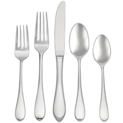 Gorham Studio™ 5-Piece Place Setting - Premium Stainless Steel Flatware Set