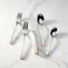 Lenox Eternal Gold 5-Piece Place Setting - Elegant Flatware for Fine Dining -lenox Sales Store 9828092 w10